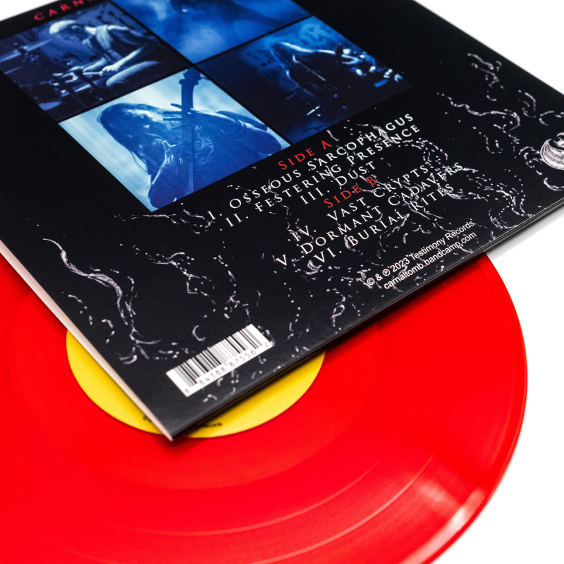 Carnal Tomb - Osseous Sarcophagus Vinyl 10"  |  Red