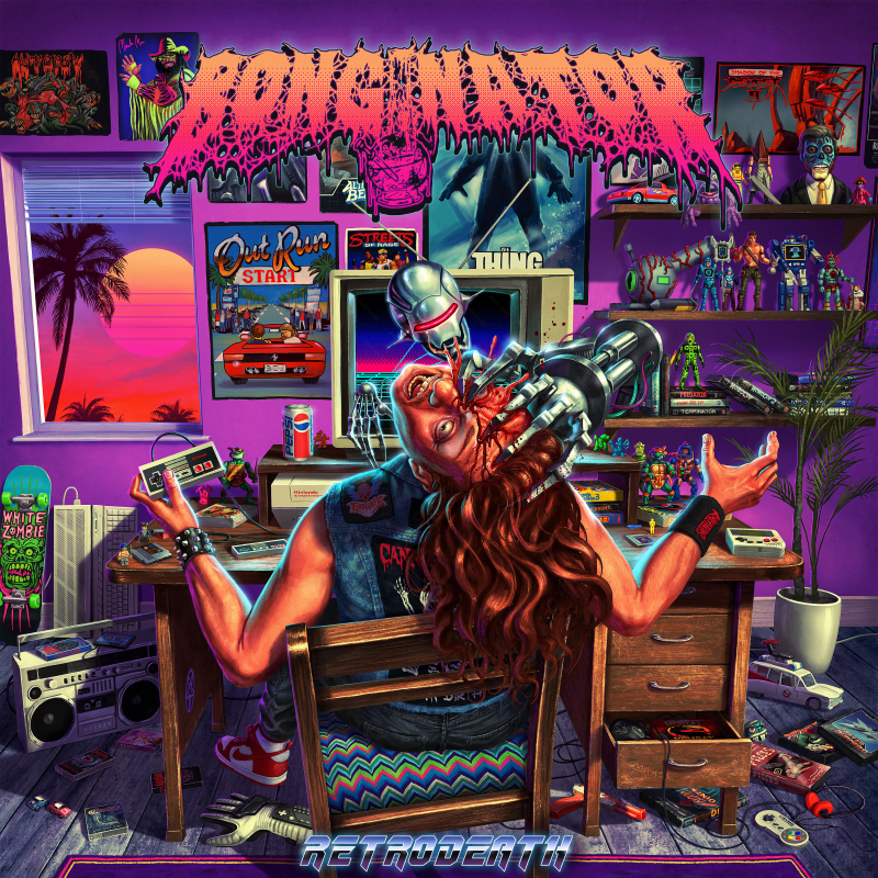 Bonginator - Retrodeath Vinyl LP  |  Re-Vinyl - random colours