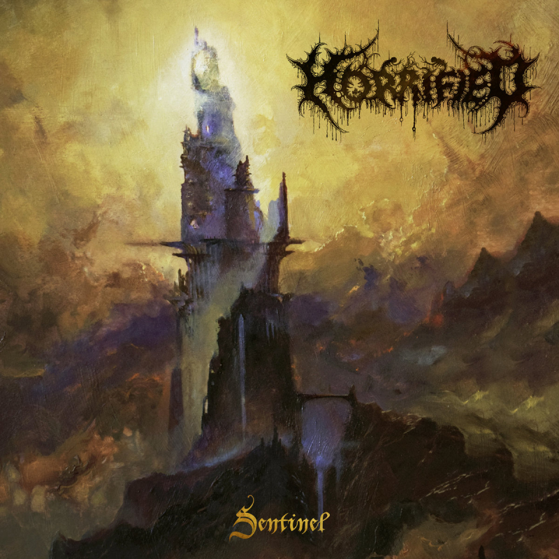 Horrified - Sentinel Vinyl LP  |  Yellow Black Swirl