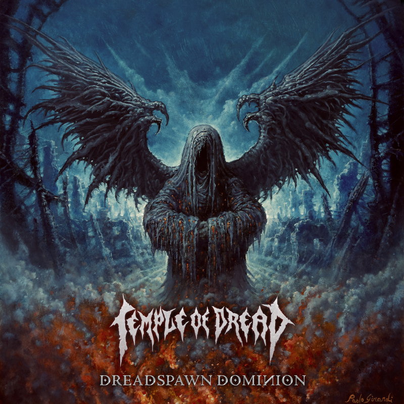 Temple Of Dread - Dreadspawn Dominion Vinyl LP  |  Red/Black Splatter