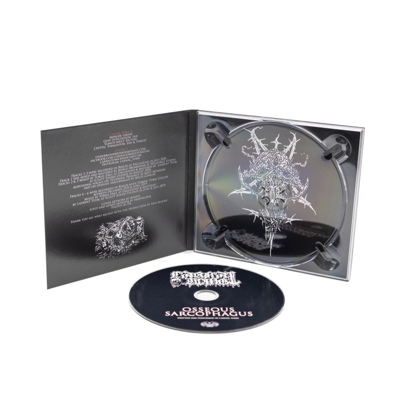 Carnal Tomb - Osseous Sarcophagus CD MCD Digipak 