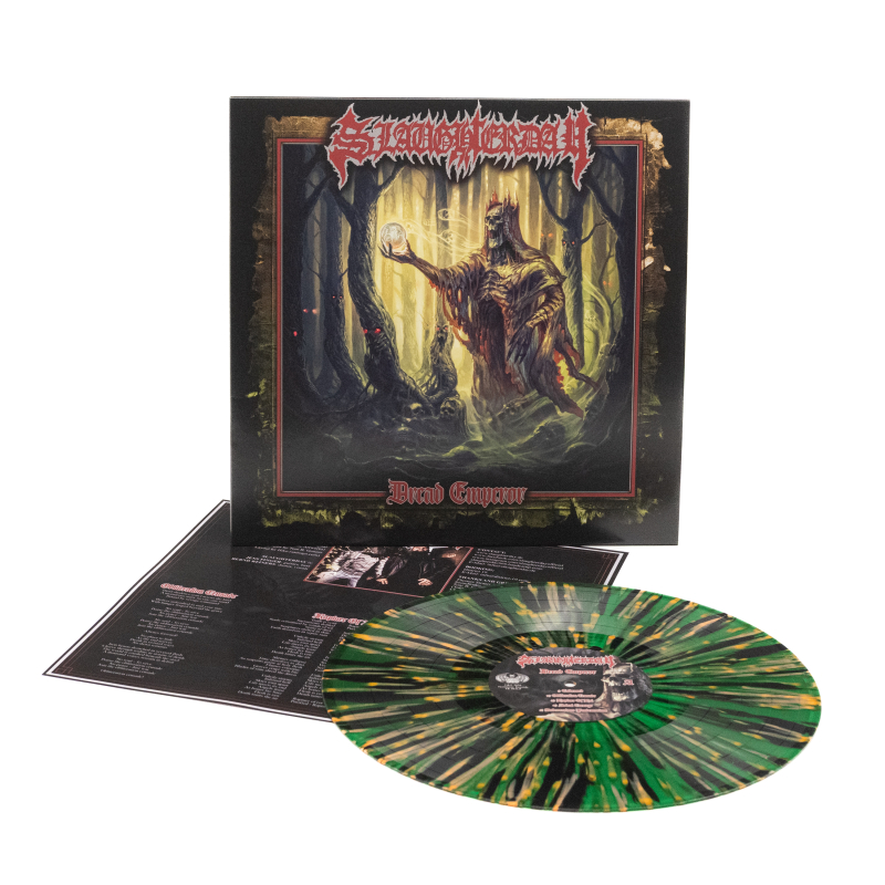 Slaughterday - Dread Emperor Vinyl LP  |  Green/Orange/Black Splatter