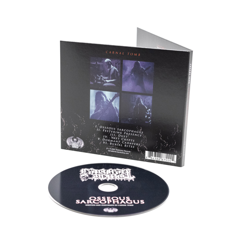 Carnal Tomb - Osseous Sarcophagus CD MCD Digipak 