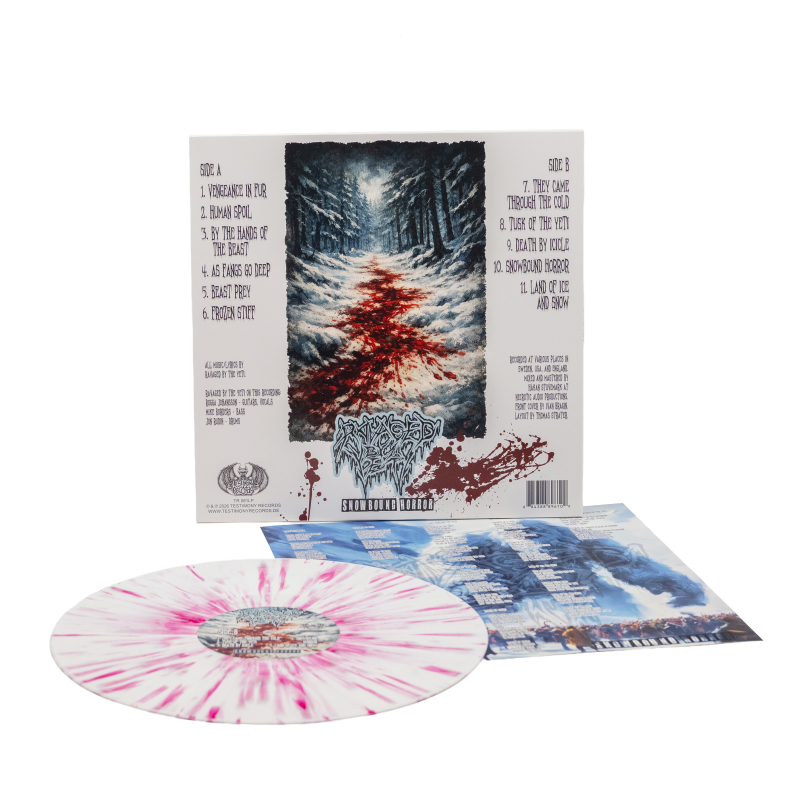 Ravaged By The Yeti - Snowbound Horror Vinyl LP  |  White/Red Splatter