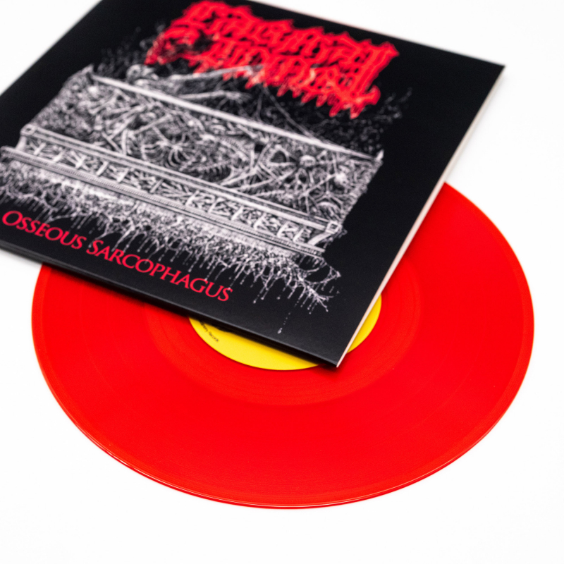 Carnal Tomb - Osseous Sarcophagus Vinyl 10"  |  Red