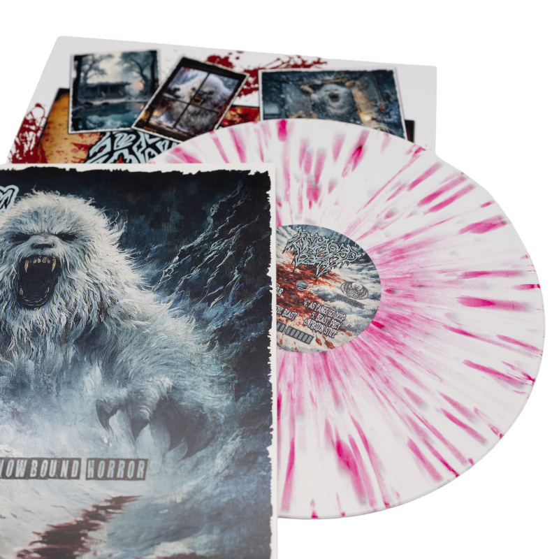 Ravaged By The Yeti - Snowbound Horror Vinyl LP  |  White/Red Splatter
