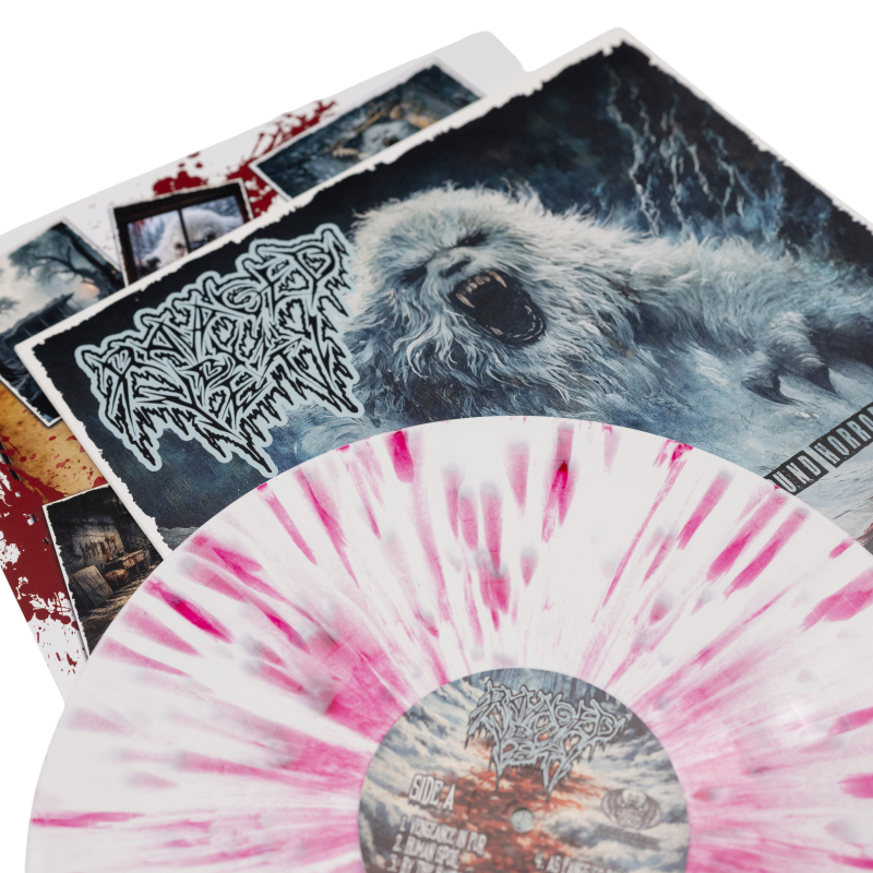 Ravaged By The Yeti - Snowbound Horror Vinyl LP  |  White/Red Splatter